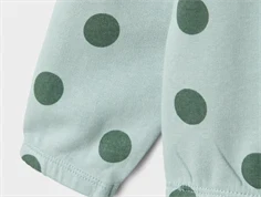 Name It gray mist big dots sweatshirt